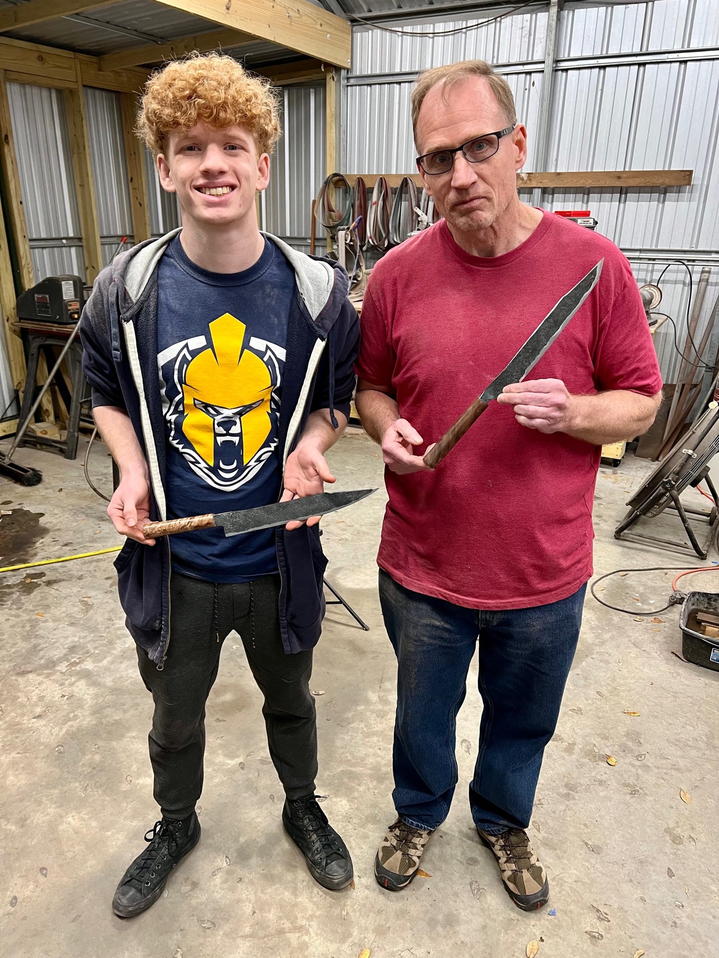 Gift Card 2 Person Forge Your Own Knife Class