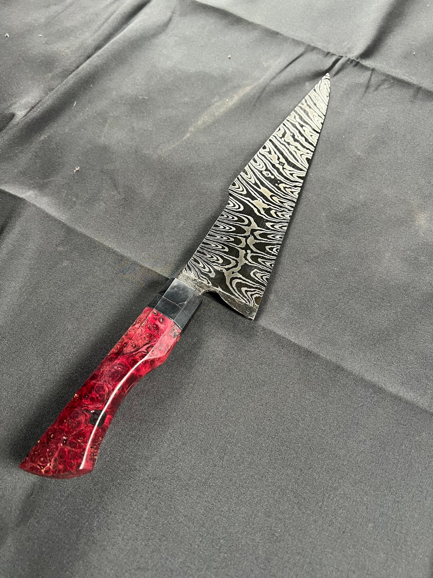 Twist Damascus French Knife