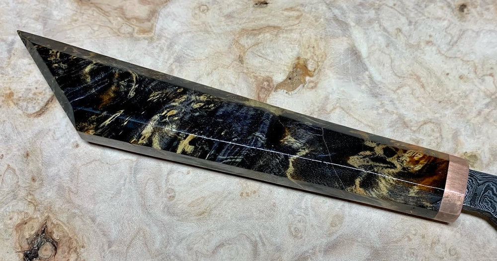 Ladder Damascus Kiritsuke
