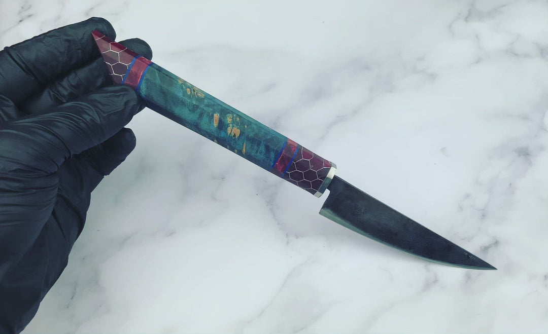 Forged high carbon paring knife