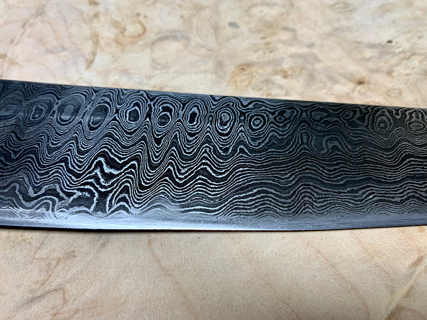 Ladder Damascus Kiritsuke
