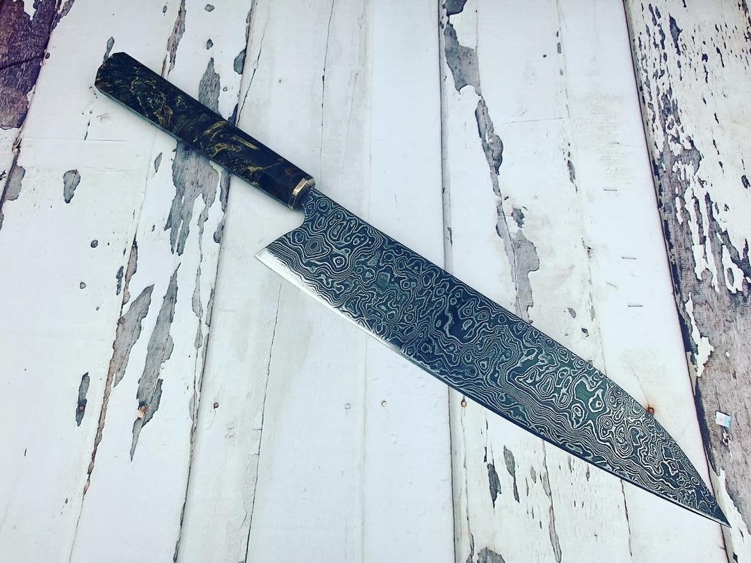 Hand Forged Damascus Gyuto